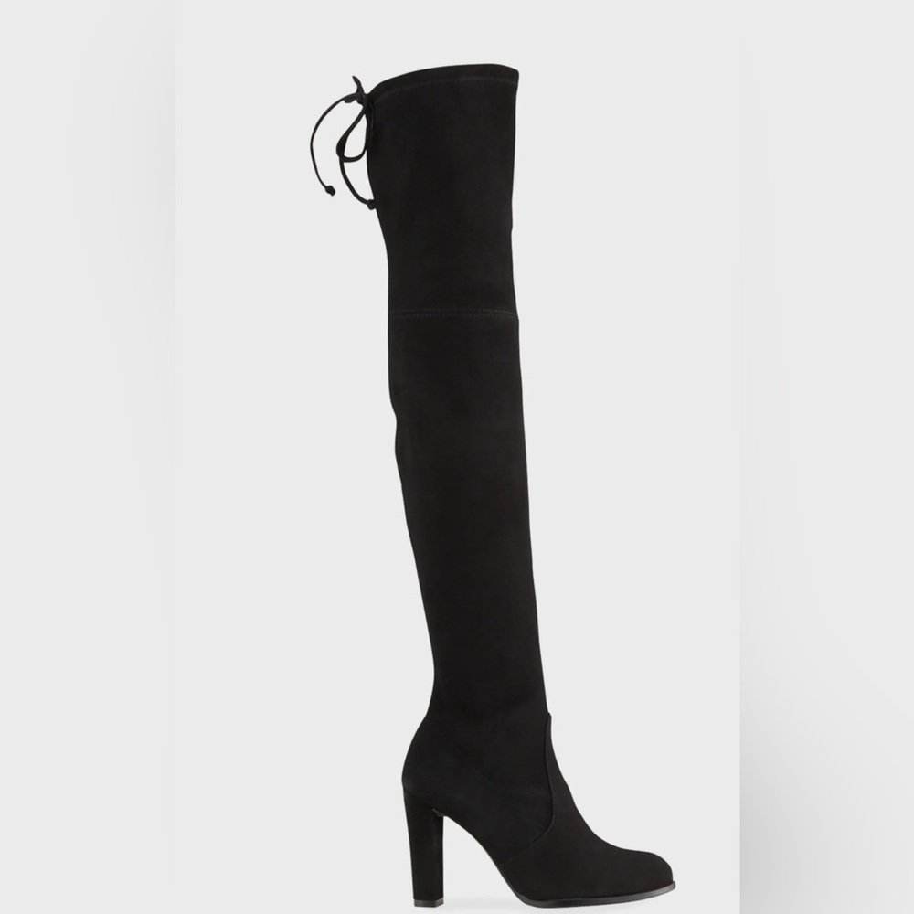 New Stuart Weitzman Highland Suede Over-the-Knee Boots sz 8 M Lux